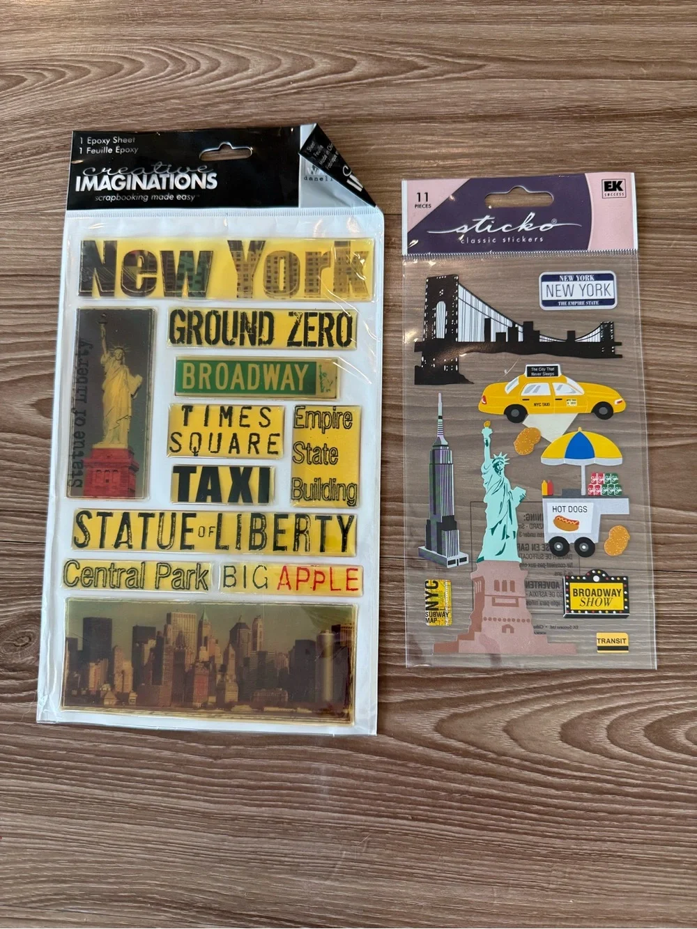 NYC New York City Scrapbook Kit NWT 12x12 Paper & Embellishments